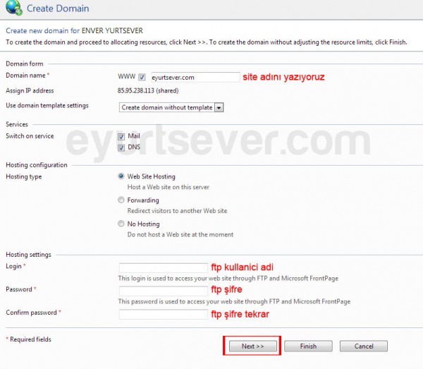 plesk-panel-host-domain-olusturma-2